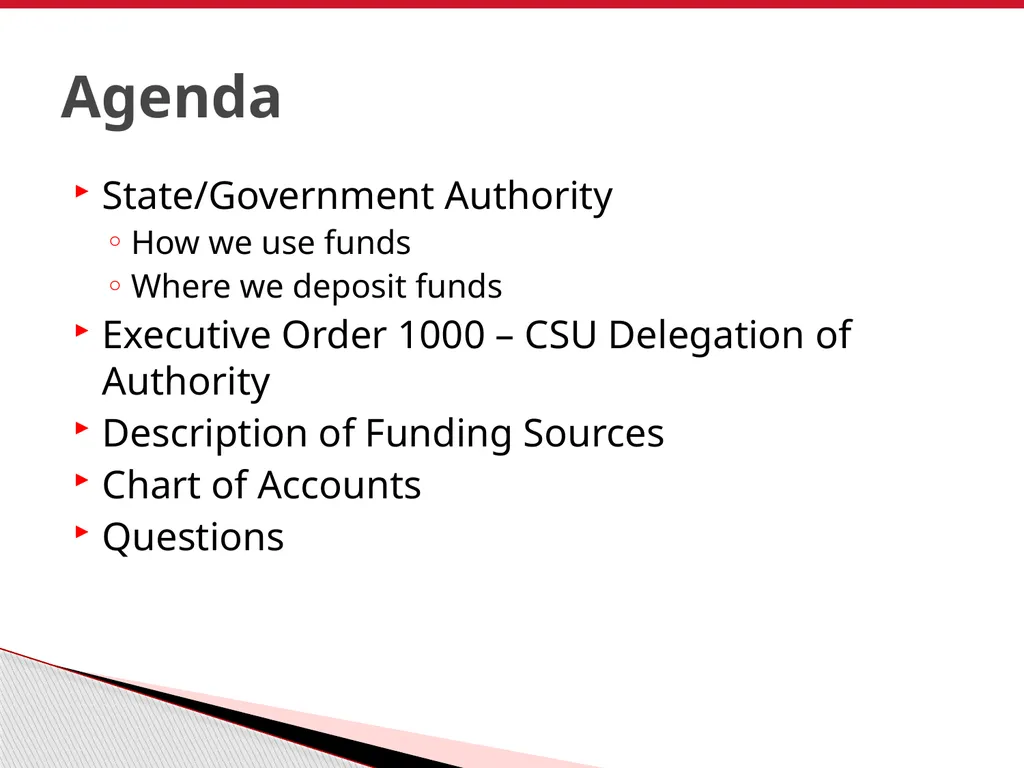 Finance Overview CSU East Bay June 2011 - slide 2 of 47