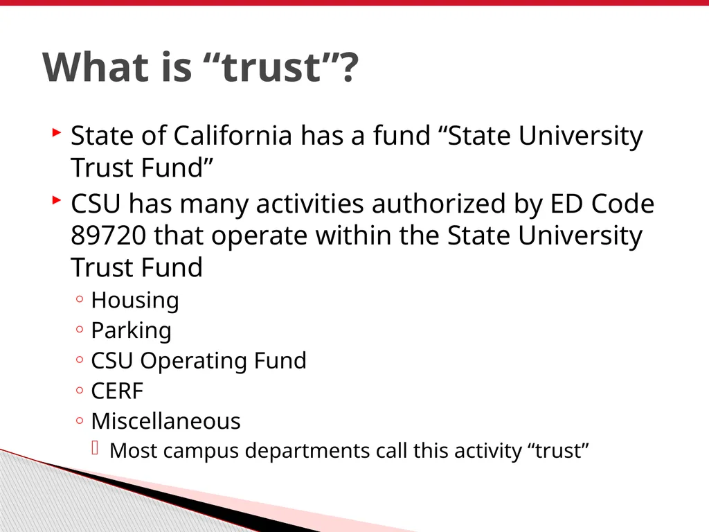 Finance Overview CSU East Bay June 2011 - slide 14 of 47