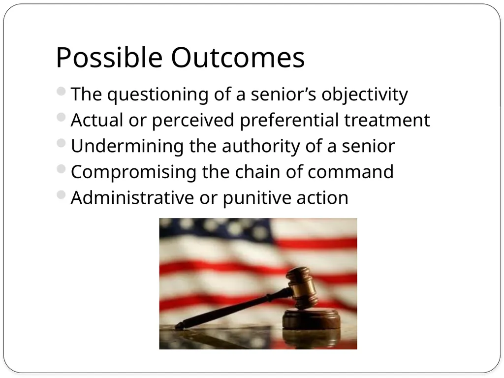 Fraternization Learning Topics Know its definition - slide 13 of 15