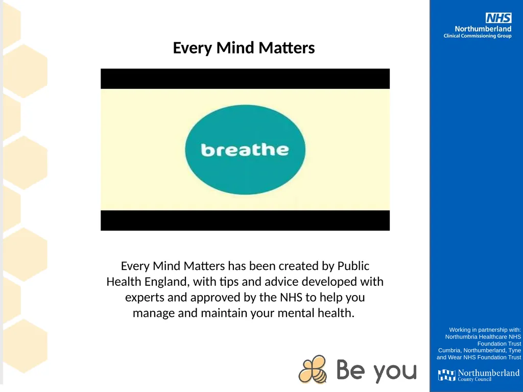 Working in partnership with: Northumbria - slide 10 of 23