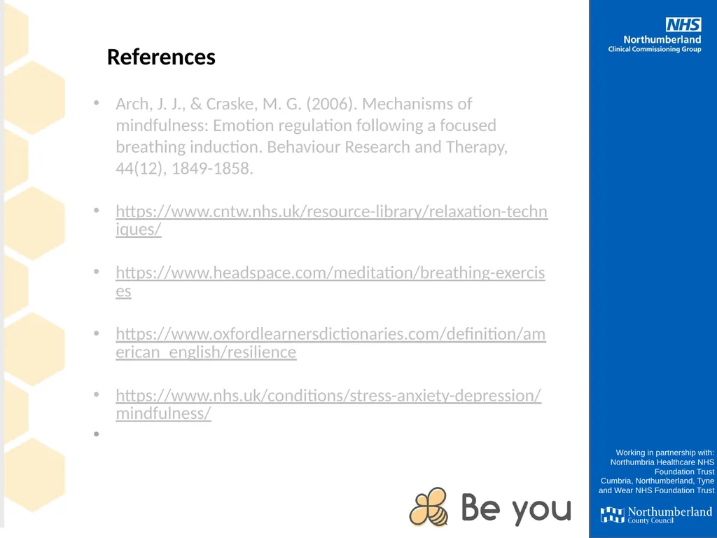 Working in partnership with: Northumbria - slide 23 of 23