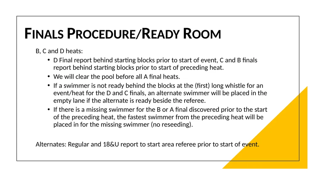 Central Zone Speedo Sectionals Technical/Coaches - slide 10 of 33
