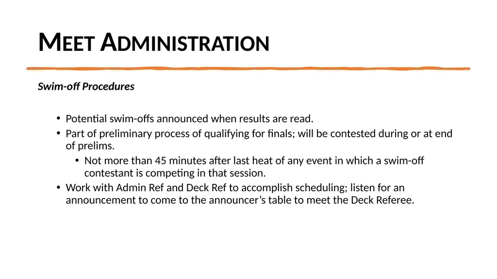 Central Zone Speedo Sectionals Technical/Coaches - slide 19 of 33