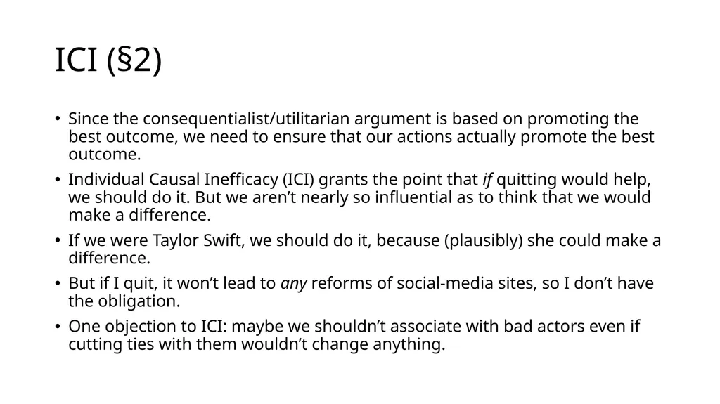 An Introduction to the Ethics of Social Media - slide 6 of 9