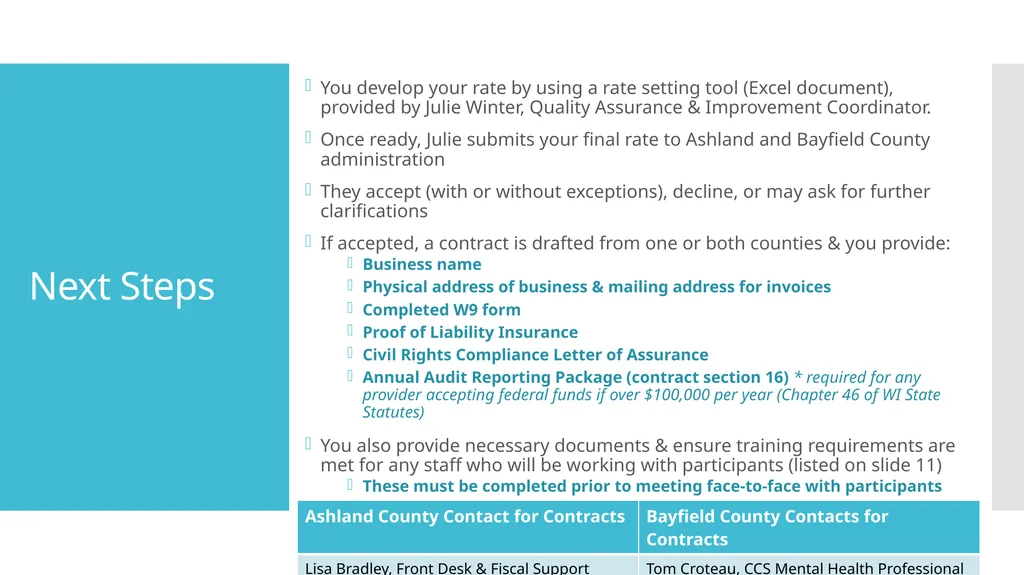 Comprehensive Community Services Prospective - slide 13 of 14