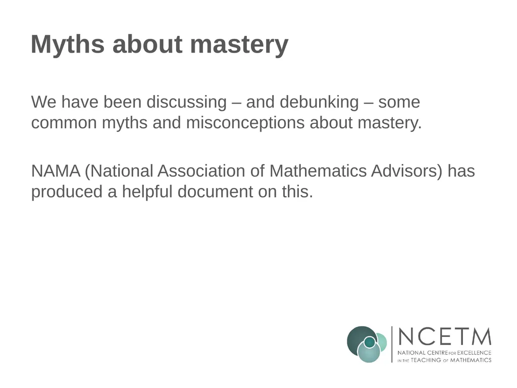 Secondary Teaching for Mastery Initial Teacher - slide 5 of 25