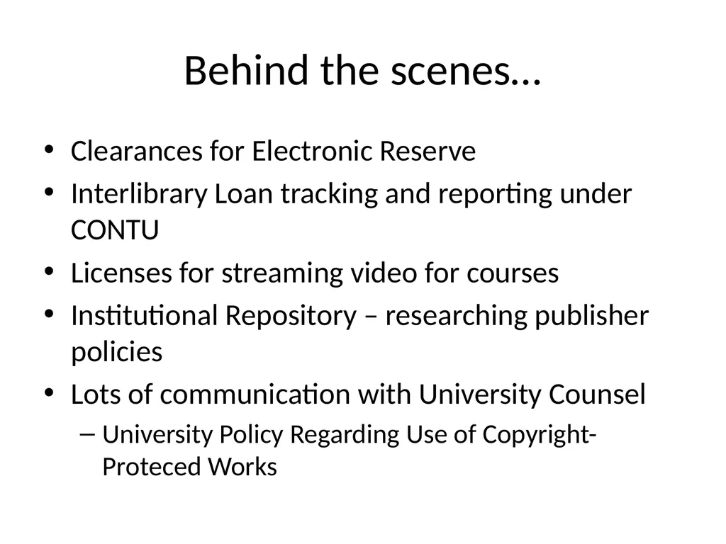 Copyright Services @Kent State University - slide 8 of 44
