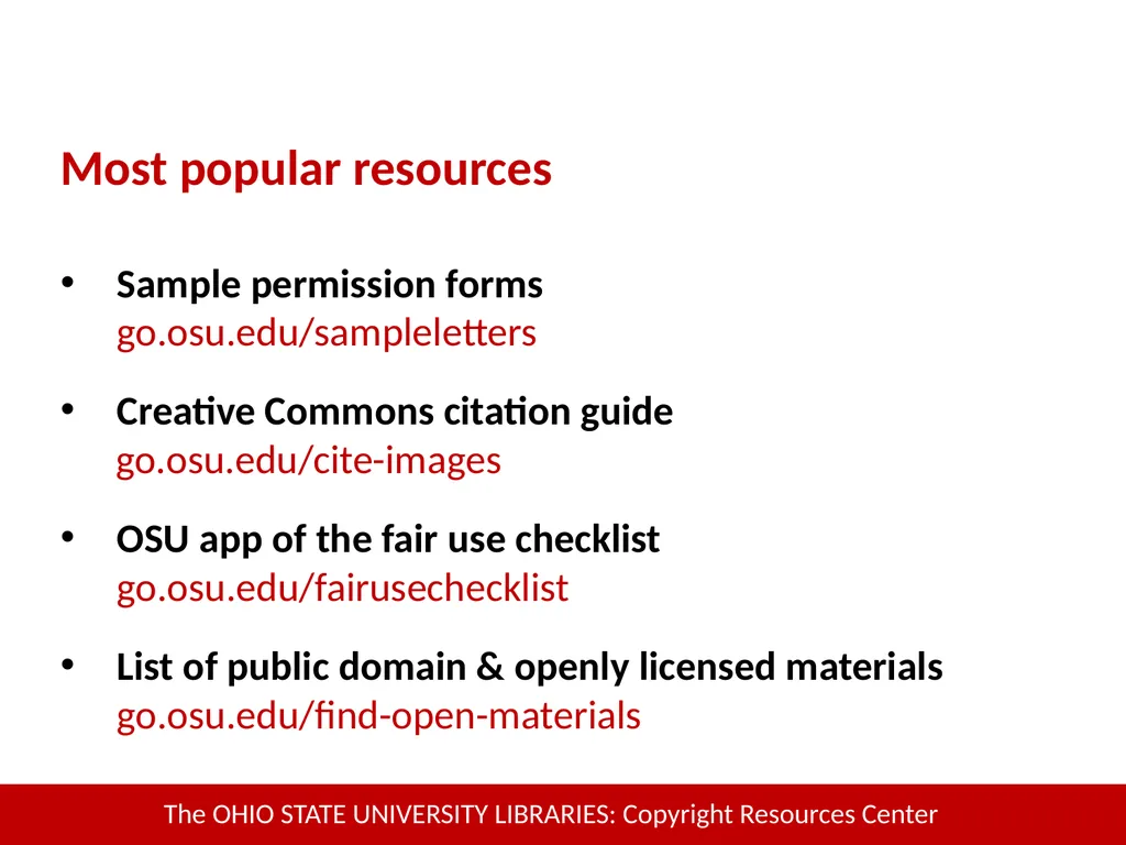 Copyright Services @Kent State University - slide 24 of 44
