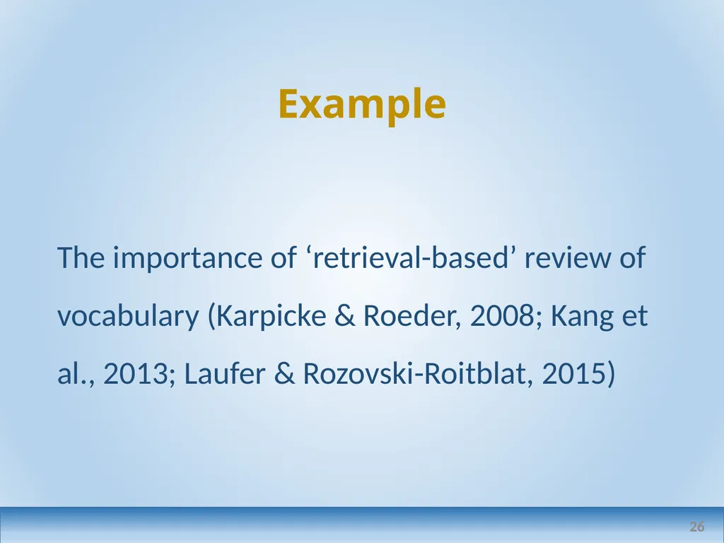 Applied linguistics research: a teacher's - slide 26 of 71