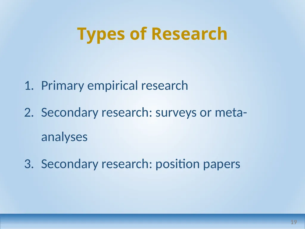 Applied linguistics research: a teacher's - slide 19 of 71
