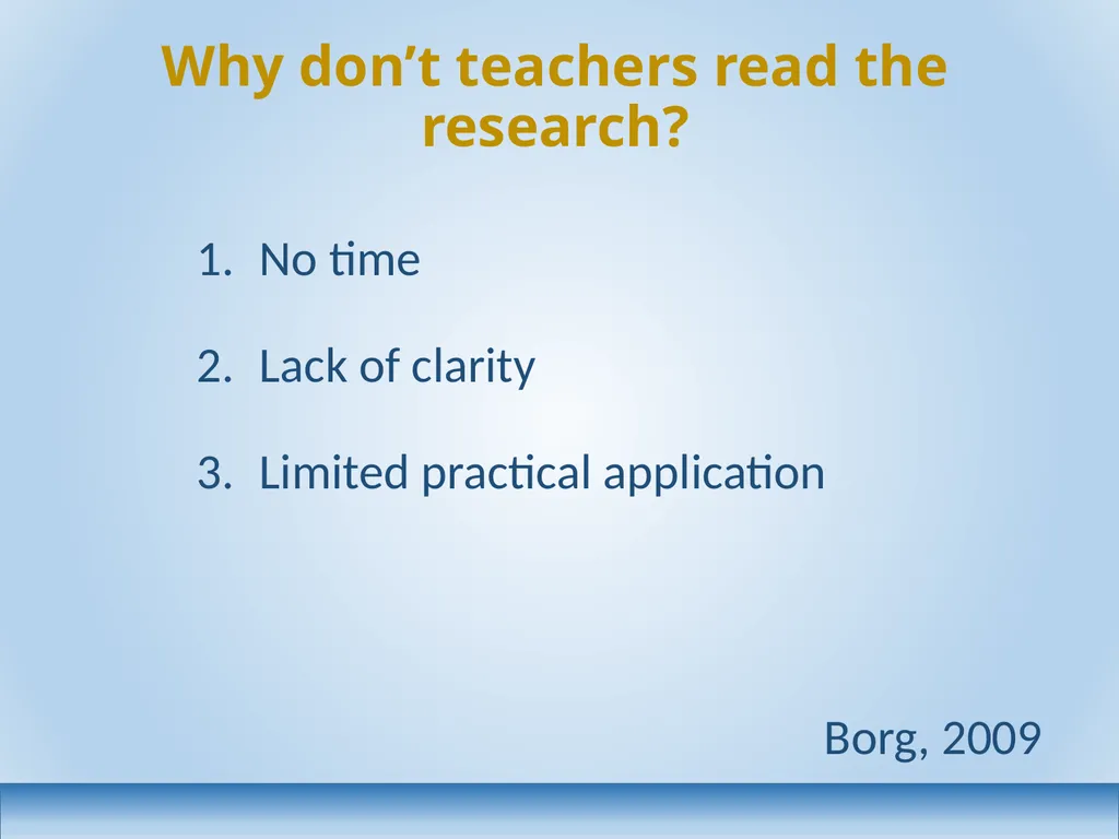 Applied linguistics research: a teacher's - slide 10 of 71