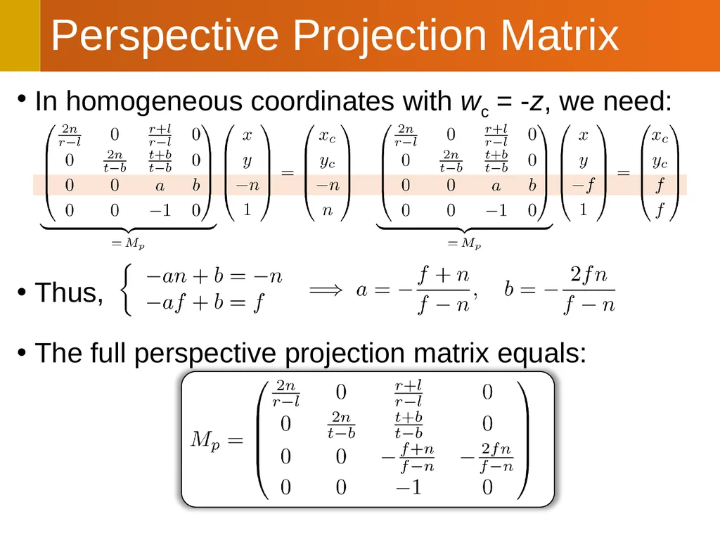 CS112: Projection Transformations Shuang Zhao - slide 21 of 28
