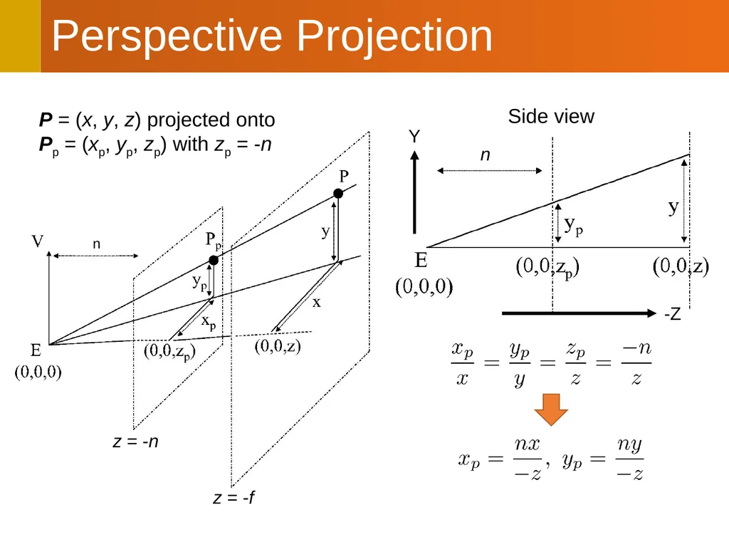 CS112: Projection Transformations Shuang Zhao - slide 12 of 28