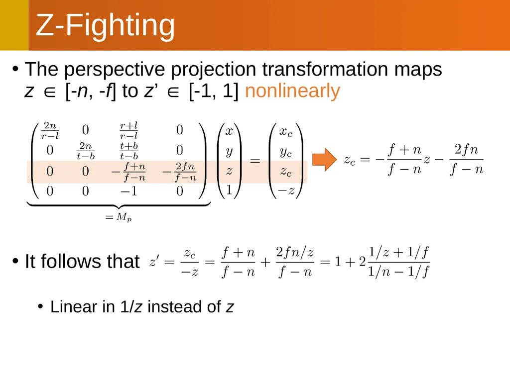 CS112: Projection Transformations Shuang Zhao - slide 25 of 28