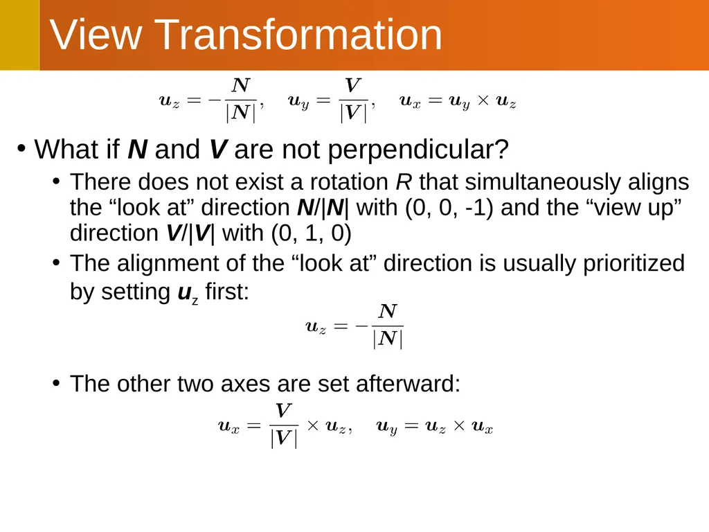 CS112: Projection Transformations Shuang Zhao - slide 6 of 28