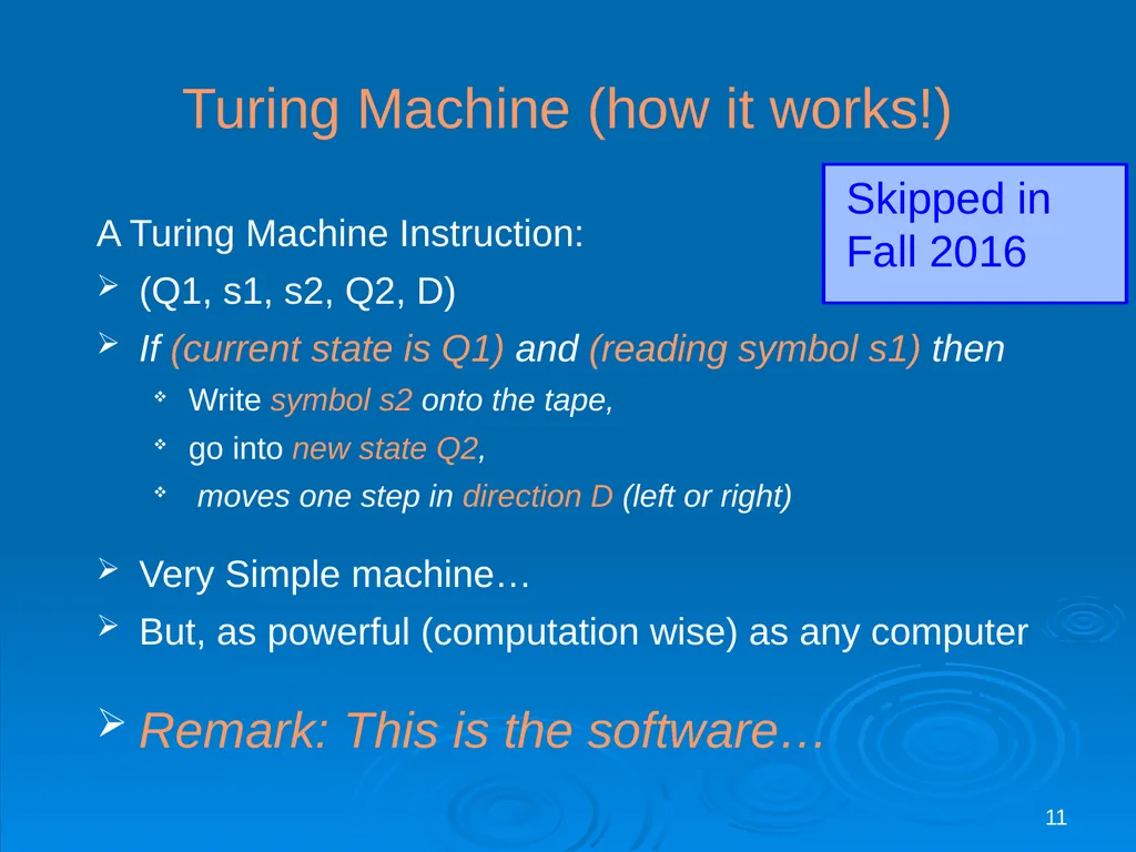 For last lecture… 1 Covered (for FUN and - slide 11 of 62