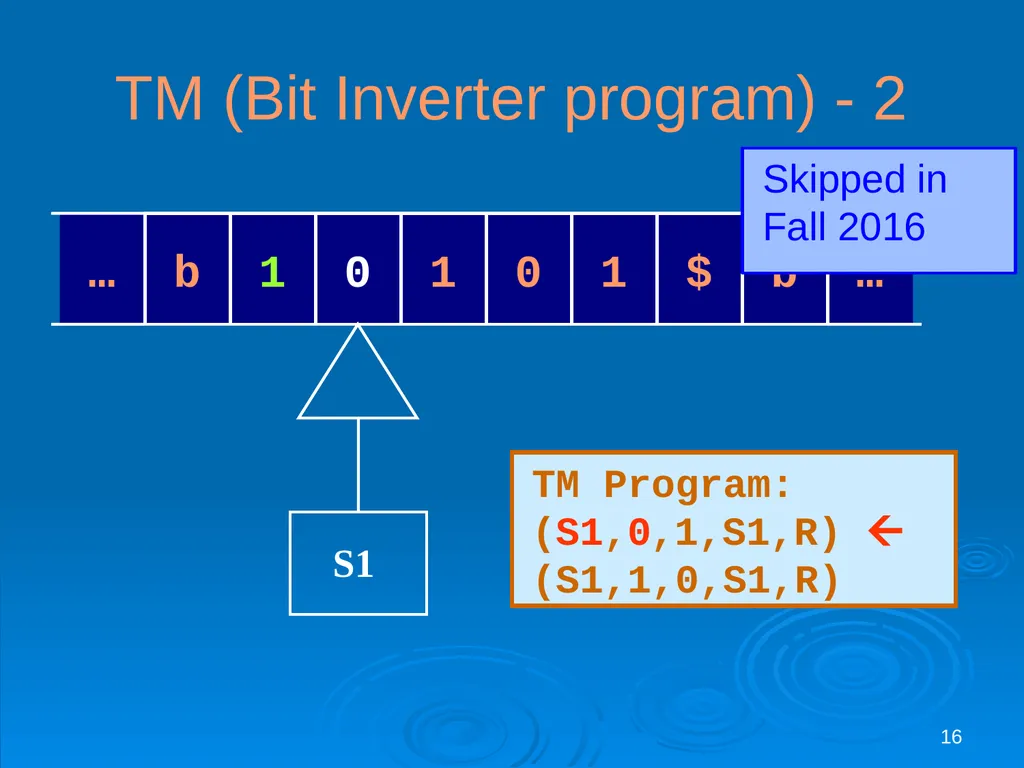 For last lecture… 1 Covered (for FUN and - slide 16 of 62