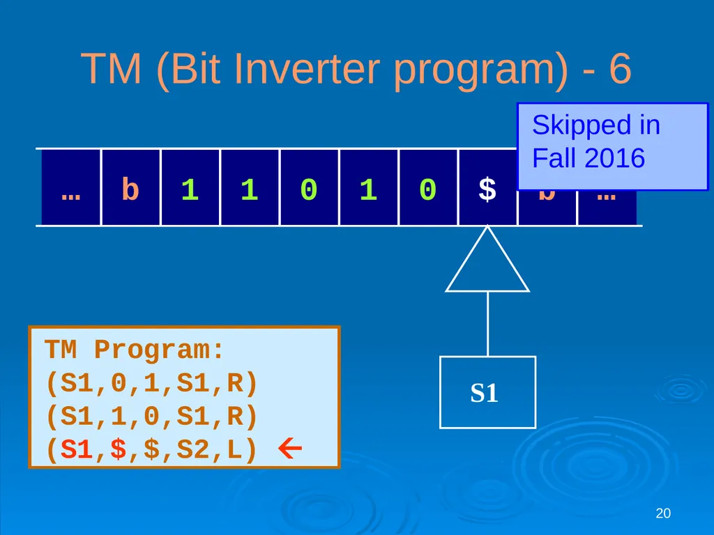 For last lecture… 1 Covered (for FUN and - slide 20 of 62