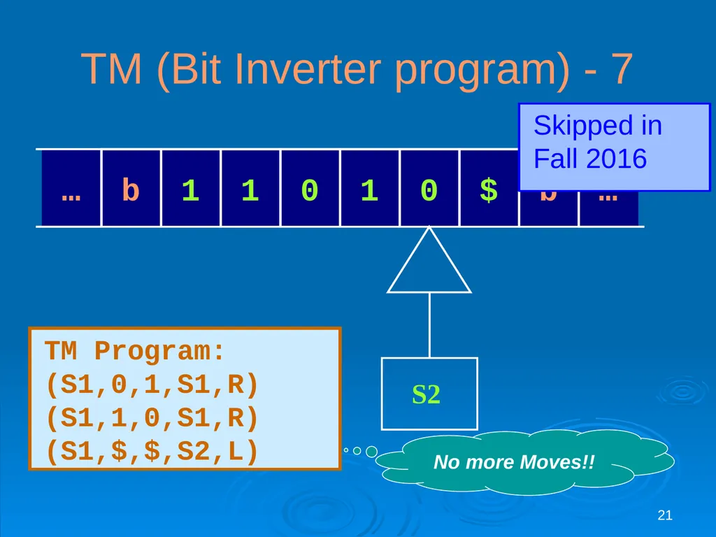 For last lecture… 1 Covered (for FUN and - slide 21 of 62