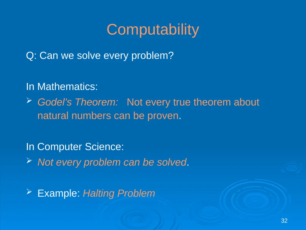 For last lecture… 1 Covered (for FUN and - slide 32 of 62