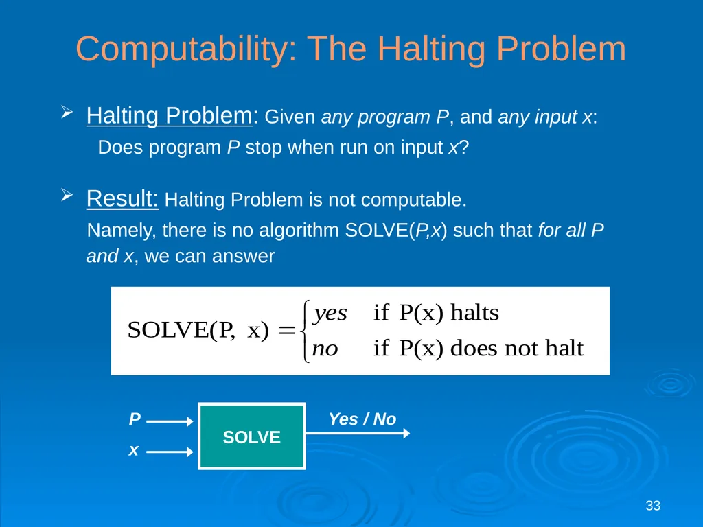 For last lecture… 1 Covered (for FUN and - slide 33 of 62
