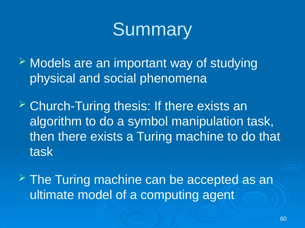For last lecture… 1 Covered (for FUN and - slide 60 of 62