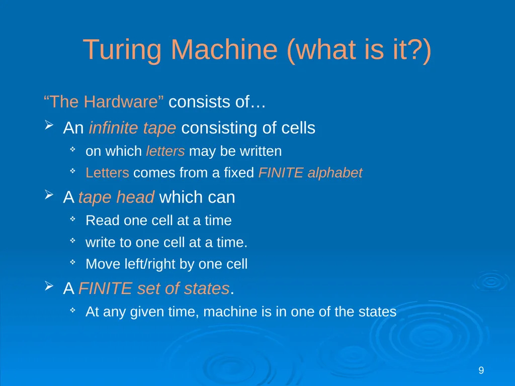 For last lecture… 1 Covered (for FUN and - slide 9 of 62