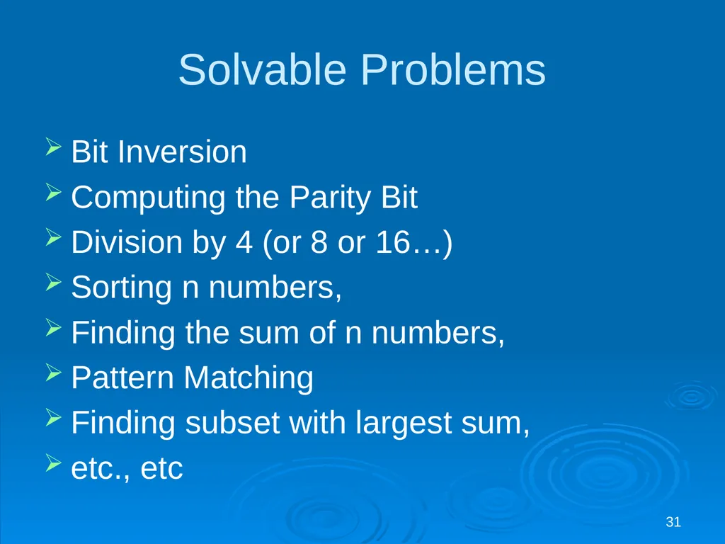 For last lecture… 1 Covered (for FUN and - slide 31 of 62