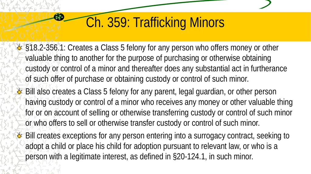 CASC 2023 Legislative Update For Virginia Law - slide 9 of 80