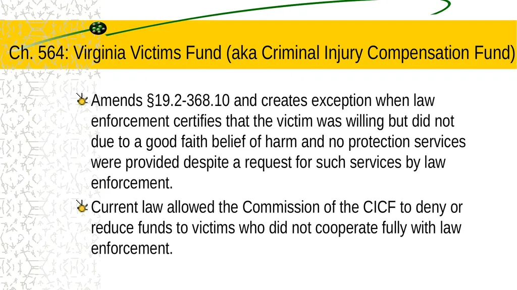 CASC 2023 Legislative Update For Virginia Law - slide 11 of 80