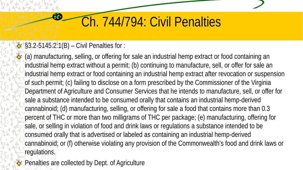 CASC 2023 Legislative Update For Virginia Law - slide 40 of 80