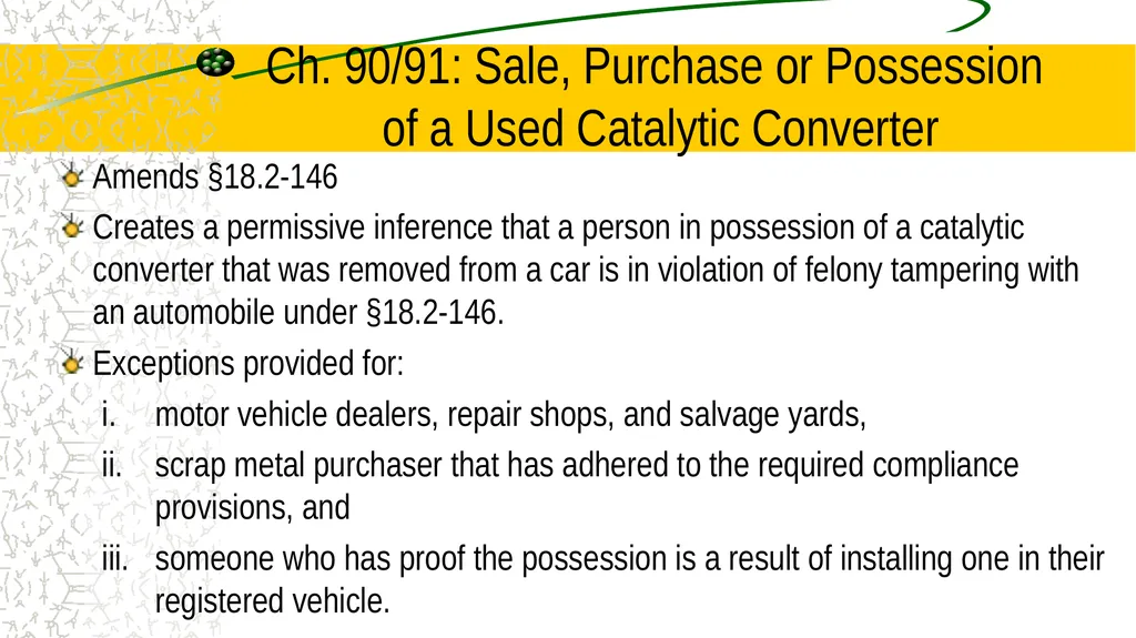 CASC 2023 Legislative Update For Virginia Law - slide 36 of 80