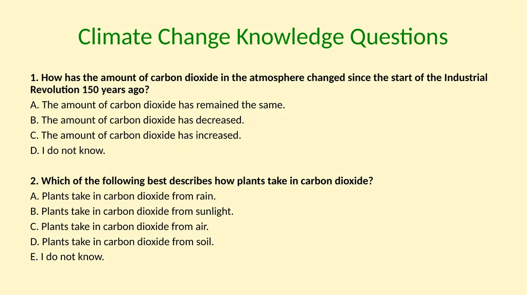 Understanding Climate Change Behaviors using a - slide 26 of 28