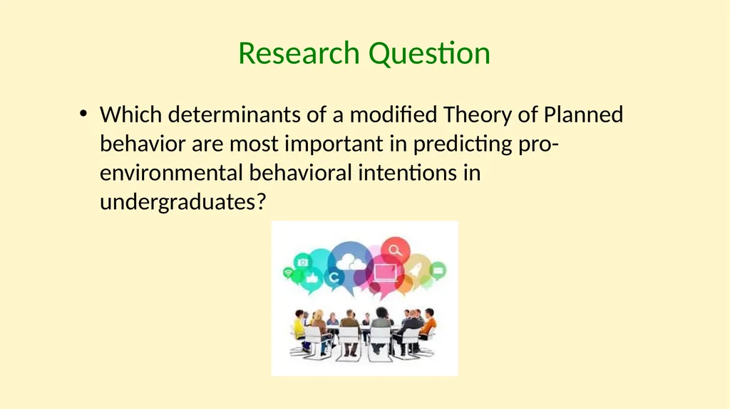 Understanding Climate Change Behaviors using a - slide 3 of 28