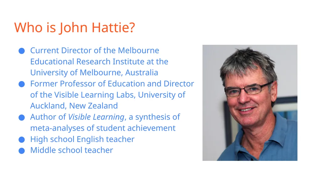 Learning what affects student learning the most - slide 3 of 14
