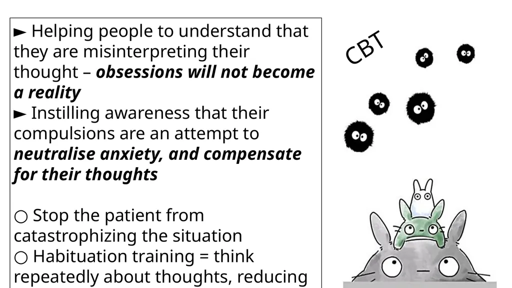 OCD Obsessions: intrusive thoughts, impulses, - slide 10 of 11