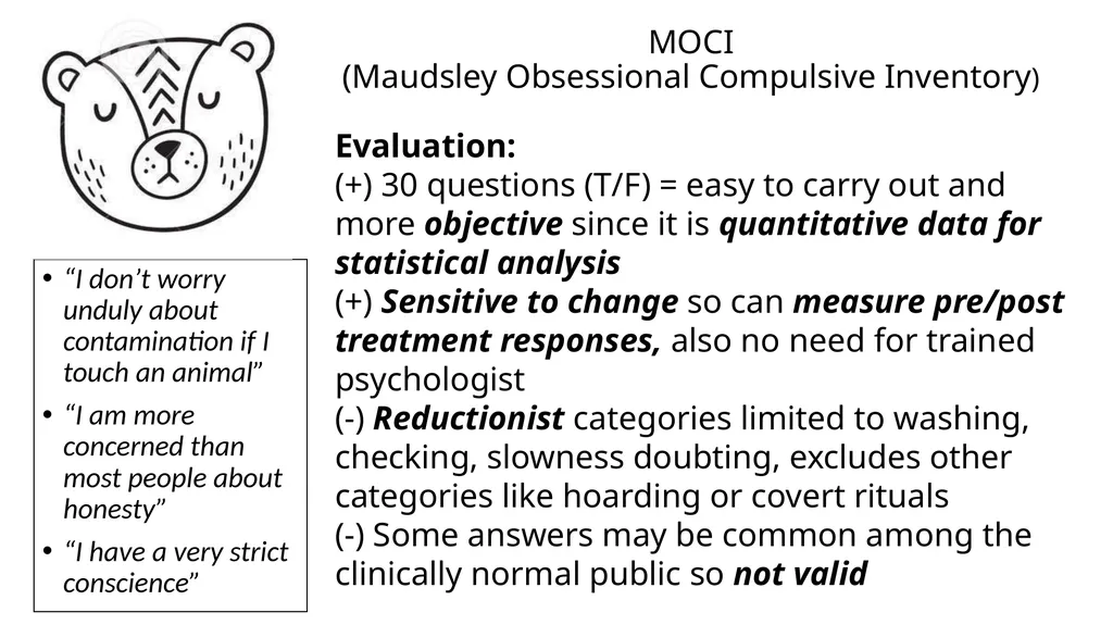OCD Obsessions: intrusive thoughts, impulses, - slide 7 of 11