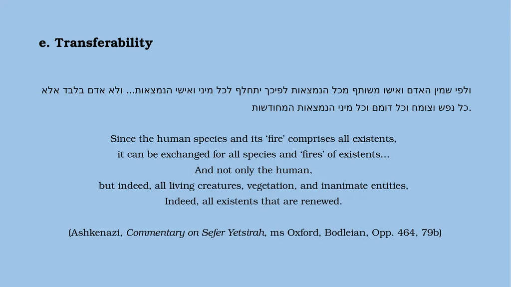 The Fluidity of Identity: Evidence from Kabbalah & - slide 36 of 37