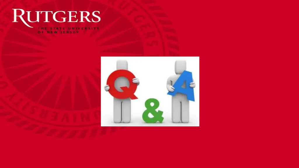 RBHS Faculty Search Committee Training Roadmap - slide 27 of 27