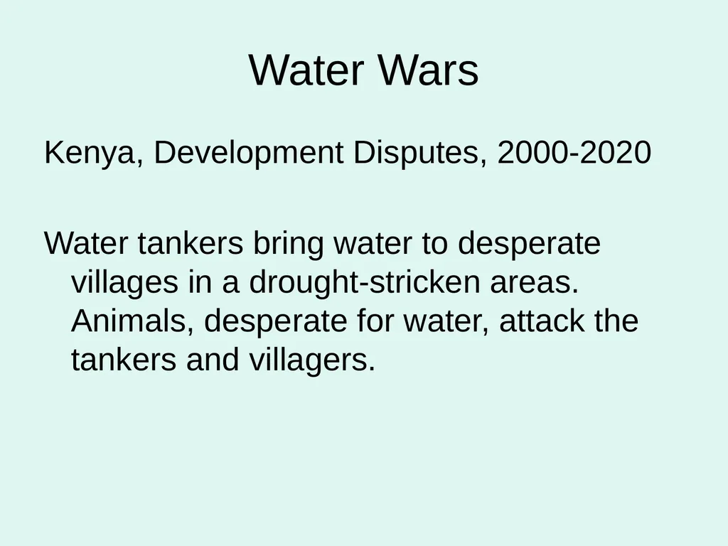 Global Water Modules Module 9: Examples of Water - slide 15 of 53