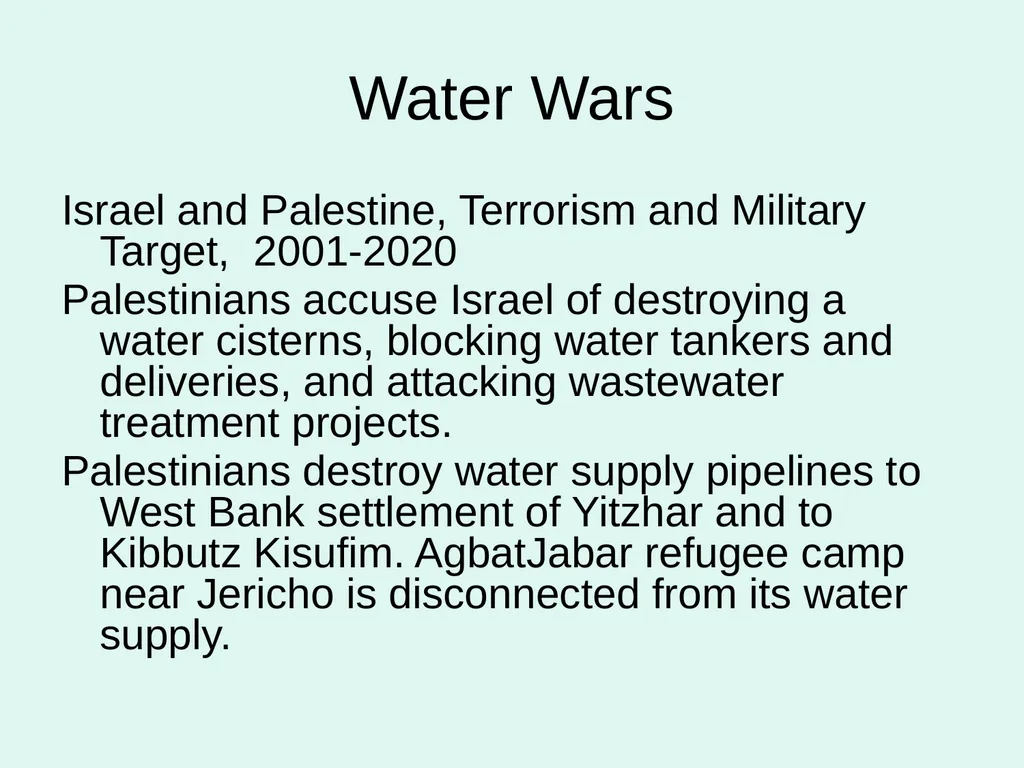Global Water Modules Module 9: Examples of Water - slide 18 of 53