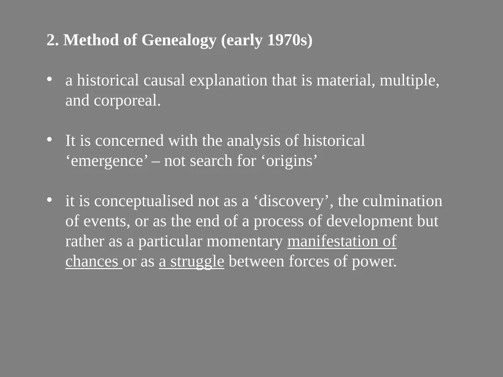 Poststructuralism, the Question of Power/Knowledge - slide 18 of 31