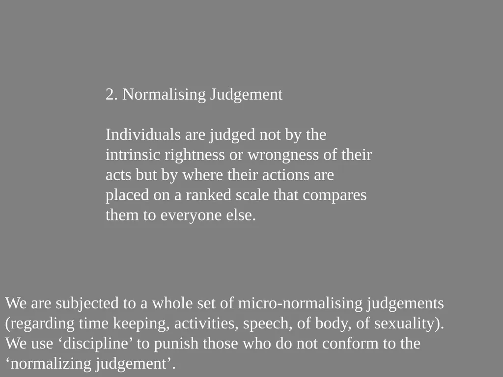 Poststructuralism, the Question of Power/Knowledge - slide 26 of 31