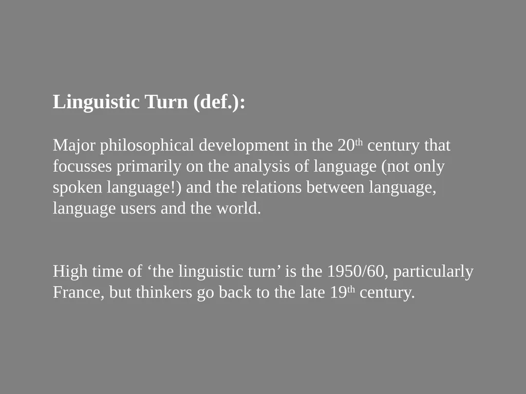 Poststructuralism, the Question of Power/Knowledge - slide 2 of 31
