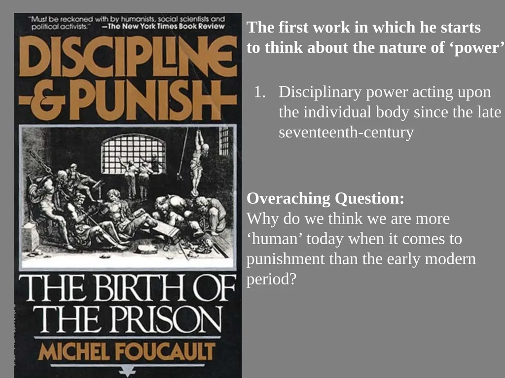 Poststructuralism, the Question of Power/Knowledge - slide 21 of 31