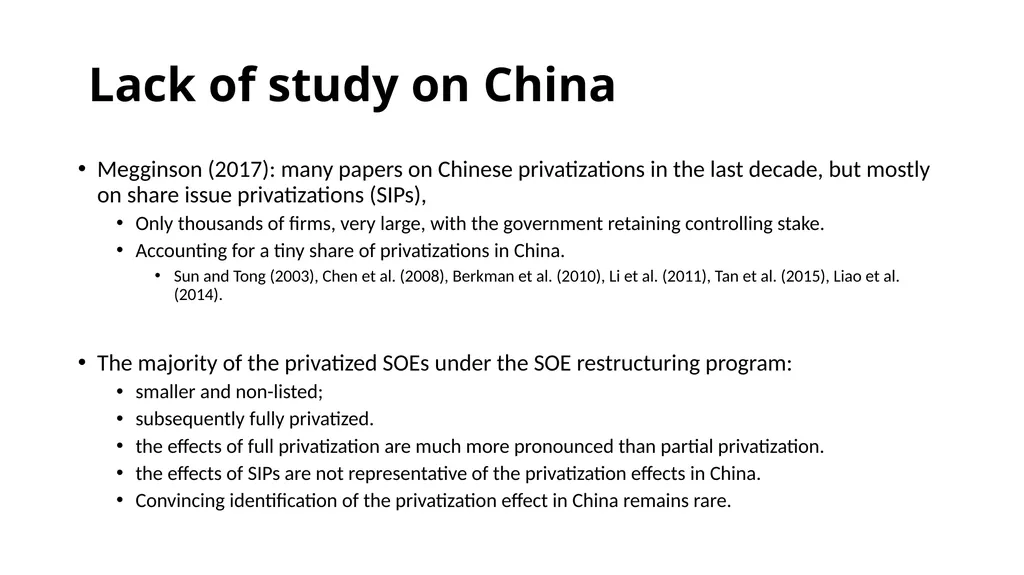 The Transformative Effects of Privatization in - slide 9 of 32