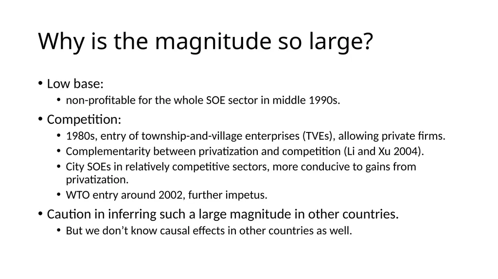 The Transformative Effects of Privatization in - slide 30 of 32