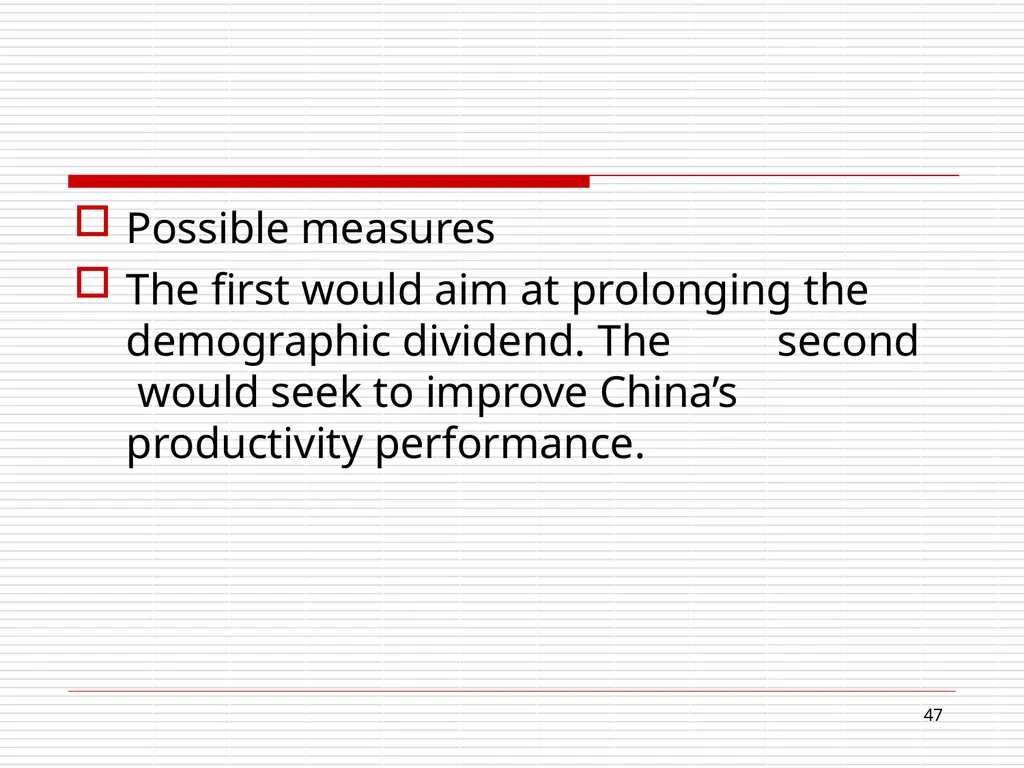 Disappearing demographic dividend: Growth - slide 47 of 63