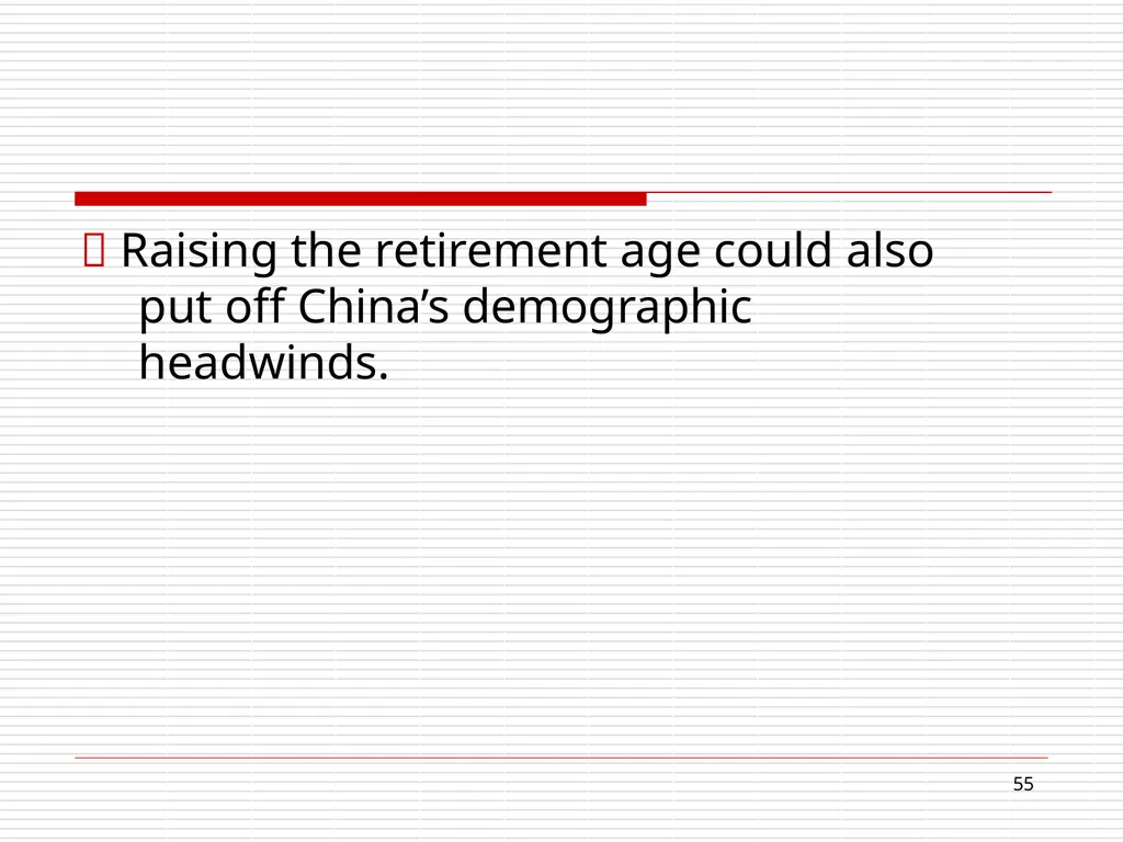 Disappearing demographic dividend: Growth - slide 55 of 63