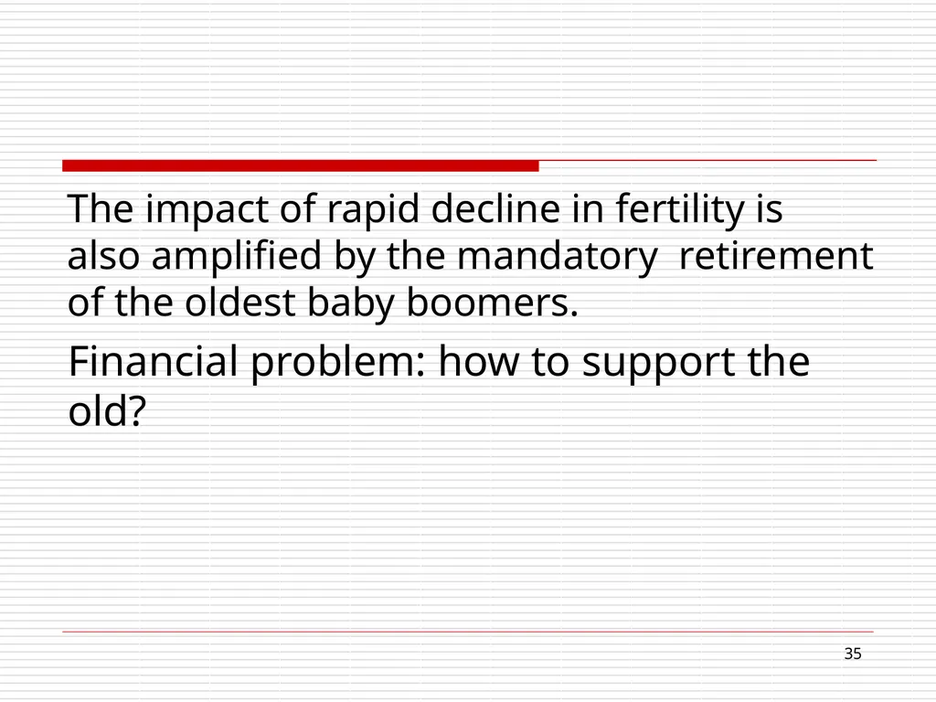 Disappearing demographic dividend: Growth - slide 35 of 63